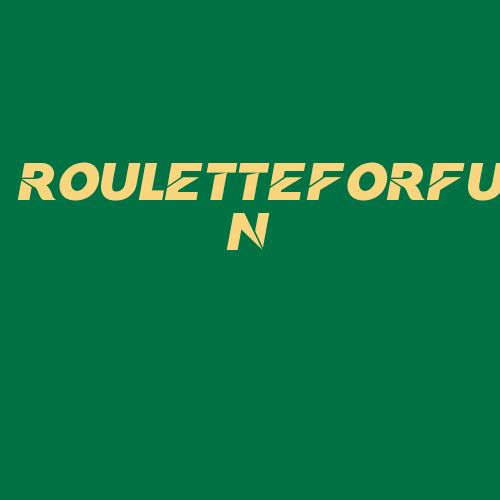 Logo da ROULETTEFORFUN